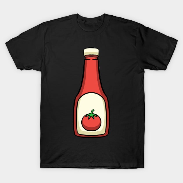 Ketchup T-Shirt by fromherotozero